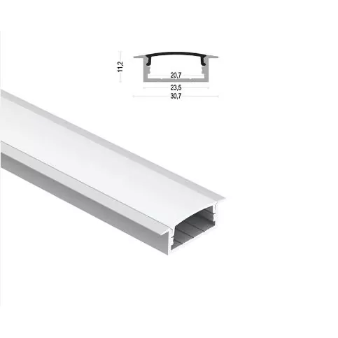 Pourquoi un profil en aluminium rectangulaire LED est-il essentiel pour les installations de lumière de bande?